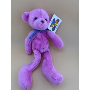 NEW NWT Gund Vintage Pink Bear HOTSHOTS Teddy Plush Stuffed Animal 11” 2442